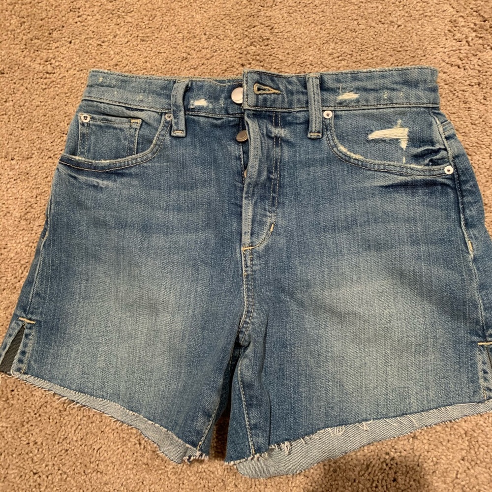 Joes medium wash jean shorts